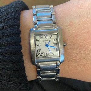 Silver watch